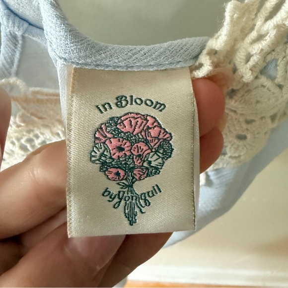 In Bloom Slip Dress with Crochet - Picture 8 of 9